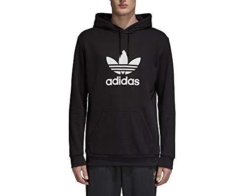 adidas Damen Trefoil Kapuzenpullover, schwarz (Black), 40 von adidas