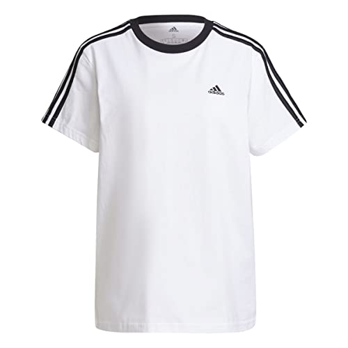 Adidas Womens T-Shirt (Short Sleeve) W 3S Bf T, White/Black, H10201, XS von adidas