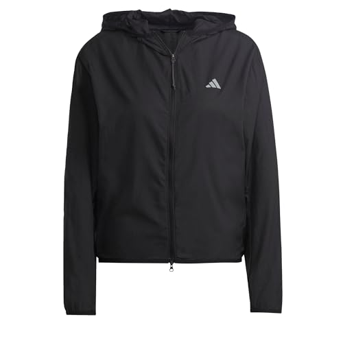 Adidas Damen Windbreaker Run It Jacket, Black, HM4288, XL von adidas