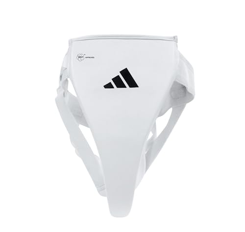 adidas Damen Women Groin Guard Support Martial Arts Combat Sports Karate Taekwondo Kick Boxing MMA Ladies Tiefschutz Unterstützung Boxen Kampfsport Kickboxen, weiß, S adidas Damen Women Groin Guard Support Martial Arts Combat Sports Karate Taekwondo Kick Boxing MMA Ladies Tiefschutz Unterstützung Boxen Kampfsport Kickboxen, weiß, S von adidas