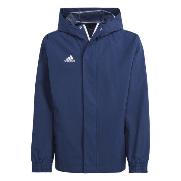 adidas Entrada 22 Allwetterjacke Kinder blau 140 adidas Entrada 22 Allwetterjacke Kinder blau 140 von adidas