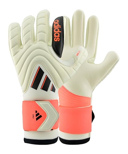 adidas Equipment - Torwarthandschuhe COPA Pro TW-Handschuhe Energy Citrus beigerotschwarz 12 von adidas