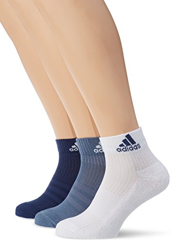 adidas Erwachsene 3 Stripes Performance Ankle Hc 3 Pair Socken, Noble Indigo/White/Raw Steel, EU 47-50 von adidas