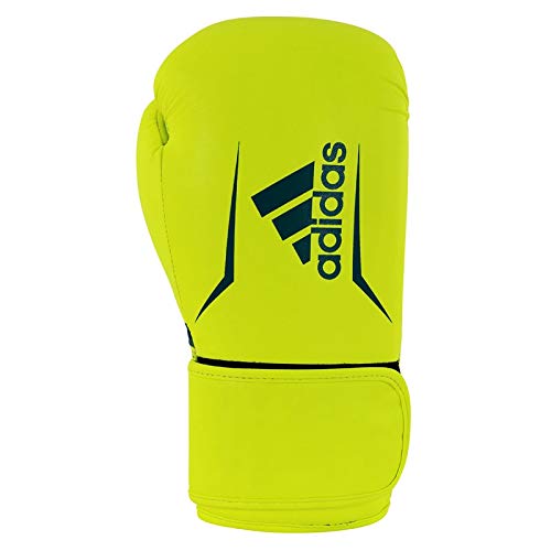 adidas Erwachsene Speed 100 - gelb/blau 14 oz; adSBG100 Boxhandschuhe von adidas