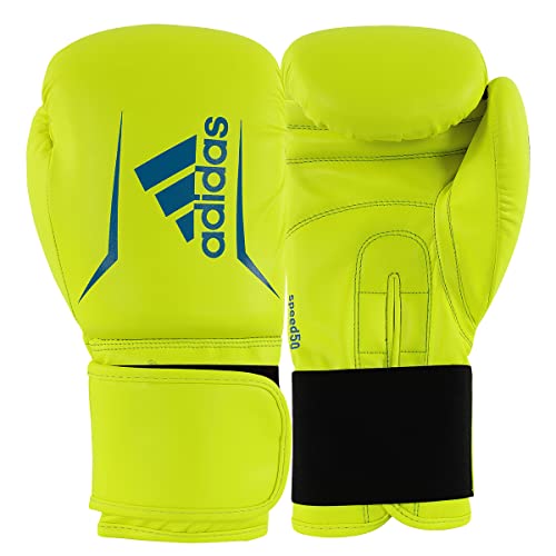 adidas Unisex Speed 50 - Gelb/ Blau 4 Oz; Adisbg50 Boxhandschuhe, gelb/blau, oz EU adidas Unisex Speed 50 - Gelb/ Blau 4 Oz; Adisbg50 Boxhandschuhe, gelb/blau, oz EU von adidas