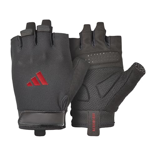 adidas Essential Trainingshandschuhe - feuchtigkeitsabsorbierende Aeroready Technologie gepaart mit Einer äußerst komfortablen, strapazierfähigen Handinnenfläche aus Velourlederimitat adidas Essential Trainingshandschuhe - feuchtigkeitsabsorbierende Aeroready Technologie gepaart mit Einer äußerst komfortablen, strapazierfähigen Handinnenfläche aus Velourlederimitat von adidas