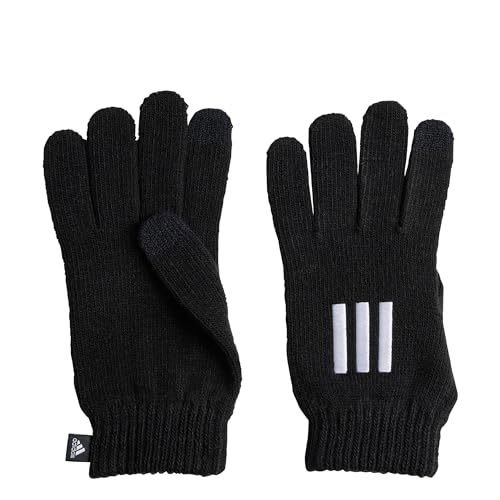 adidas Unisex Essentials 3-Streifen Handschuhe Black/White L adidas Unisex Essentials 3-Streifen Handschuhe Black/White L von adidas