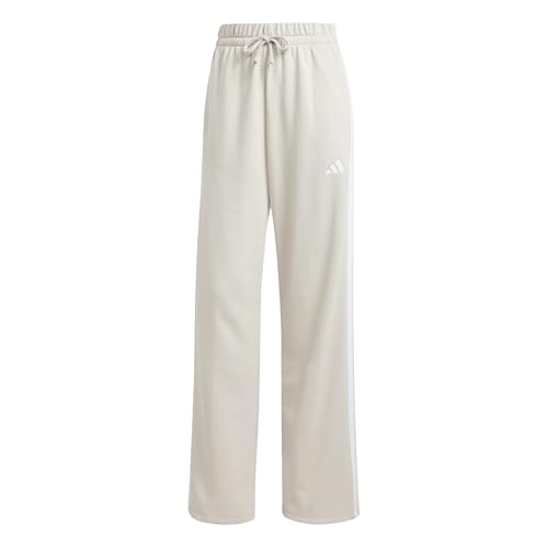 adidas Essentials Damen-Golfhose mit 3 Streifen, offener Saum, French Terry adidas Essentials Damen-Golfhose mit 3 Streifen, offener Saum, French Terry von adidas