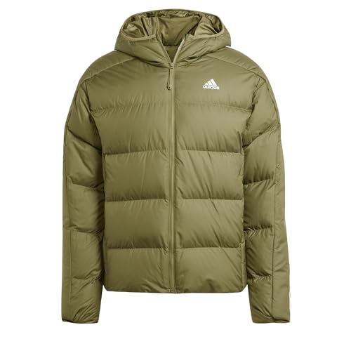 adidas Essentials Midweight Down Hooded Jacket Herren Daunenjacke von adidas