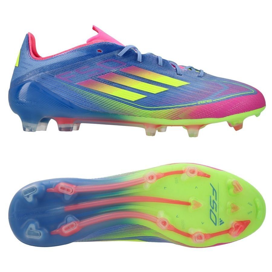 adidas F50 Elite FG Celestial Victory - Blue Fusion/Lucid Lemon/Lucid Pink adidas F50 Elite FG Celestial Victory - Blue Fusion/Lucid Lemon/Lucid Pink von adidas