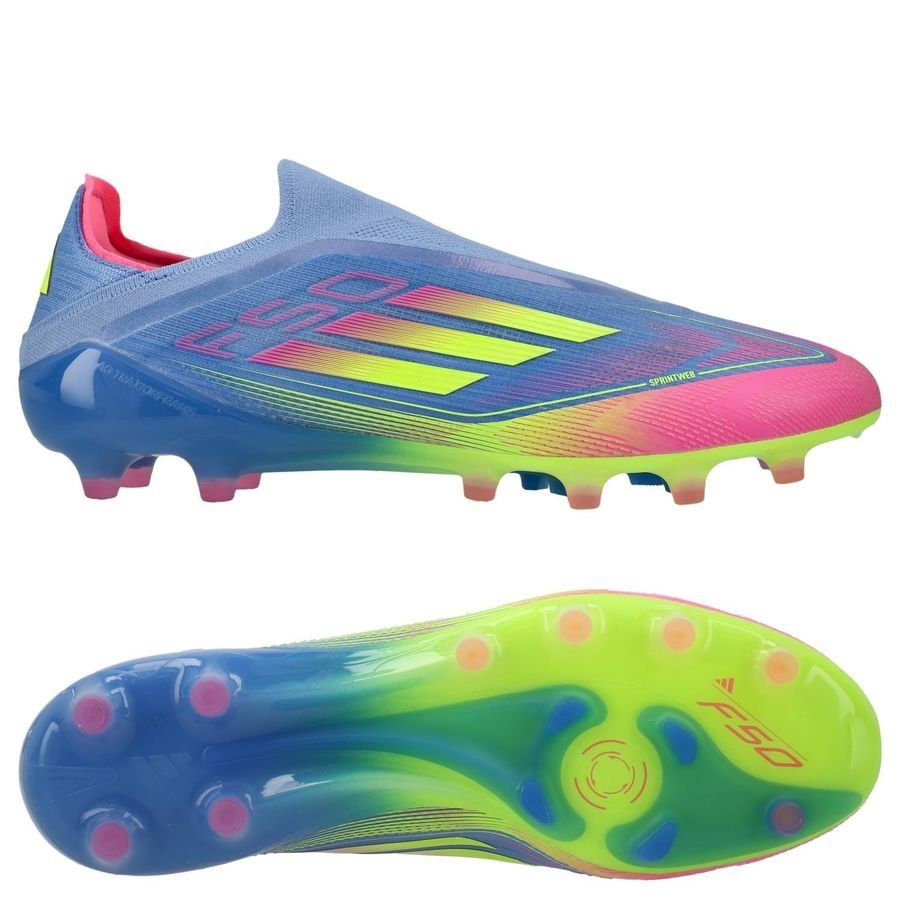 adidas F50 Elite Laceless AG Celestial Victory - Blue Fusion/Lucid Lemon/Lucid Pink adidas F50 Elite Laceless AG Celestial Victory - Blue Fusion/Lucid Lemon/Lucid Pink von adidas