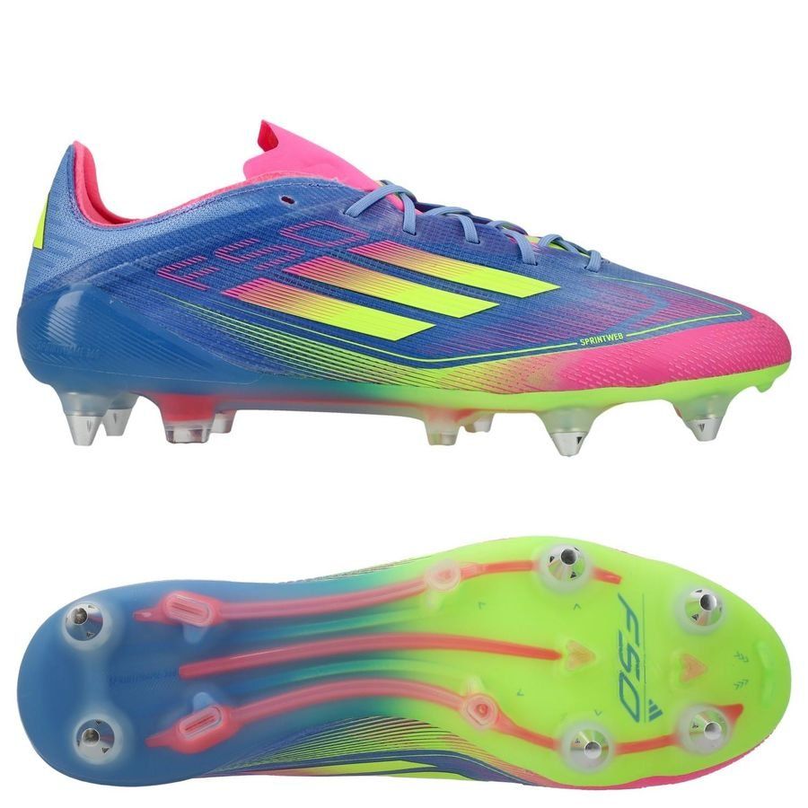 adidas F50 Elite SG Celestial Victory - Blue Fusion/Lucid Lemon/Lucid Pink adidas F50 Elite SG Celestial Victory - Blue Fusion/Lucid Lemon/Lucid Pink von adidas