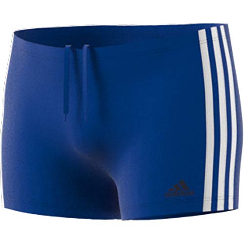 adidas Herren Fit 3-Streifen Boxer Badehose, Collegiate Royal/White, 5 von adidas