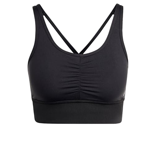 Adidas Female Adult Essentials Medium-Support Sport-BH, Black, L von adidas