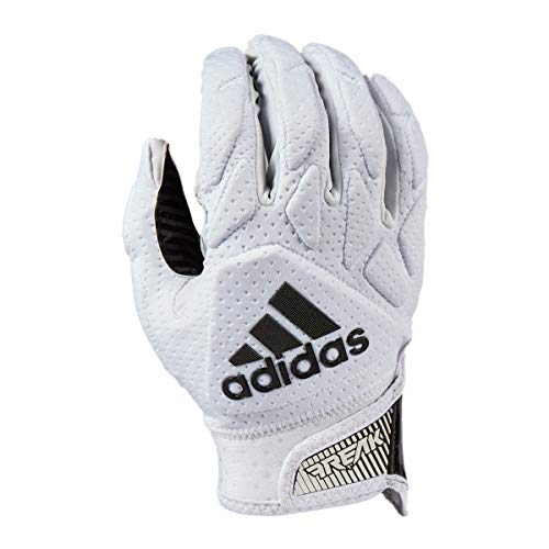 adidas Freak 5.0 Gepolsterter Fußball-Empfängerhandschuh, Weiß/Schwarz, Größe L von adidas