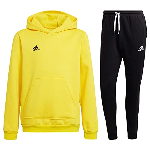 adidas Fußball Entrada 22 Jogginganzug Hoodie Jogginghose Herren gelb schwarz Gr L adidas Fußball Entrada 22 Jogginganzug Hoodie Jogginghose Herren gelb schwarz Gr L von adidas