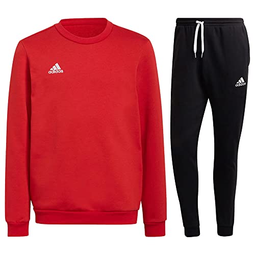 adidas Fußball Entrada 22 Sweatanzug Sweatshirt Jogginghose Kinder rot weiß Gr 164 adidas Fußball Entrada 22 Sweatanzug Sweatshirt Jogginghose Kinder rot weiß Gr 164 von adidas