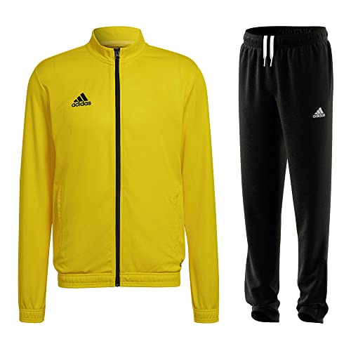 adidas Fußball Entrada 22 Trainingsanzug Jacke Hose Herren gelb schwarz Gr XS adidas Fußball Entrada 22 Trainingsanzug Jacke Hose Herren gelb schwarz Gr XS von adidas
