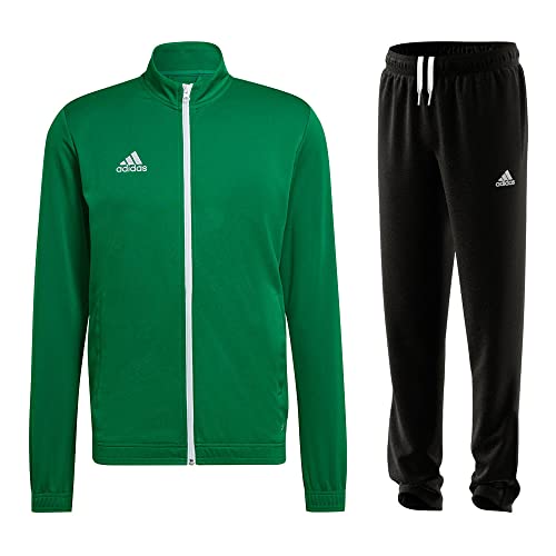 adidas Fußball Entrada 22 Trainingsanzug Jacke Hose Kinder grün schwarz Gr 140 adidas Fußball Entrada 22 Trainingsanzug Jacke Hose Kinder grün schwarz Gr 140 von adidas
