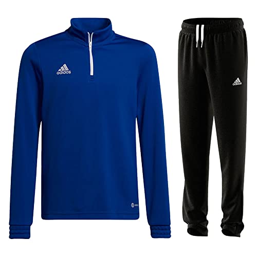 adidas Fußball Entrada 22 Trainingsanzug Training Oberteil Trainingshose Herren blau schwarz Gr L adidas Fußball Entrada 22 Trainingsanzug Training Oberteil Trainingshose Herren blau schwarz Gr L von adidas