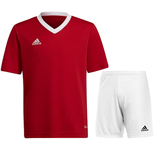 adidas Fußball Entrada 22 Trikotset Trikot Shorts Kinder rot weiß Gr 116 adidas Fußball Entrada 22 Trikotset Trikot Shorts Kinder rot weiß Gr 116 von adidas
