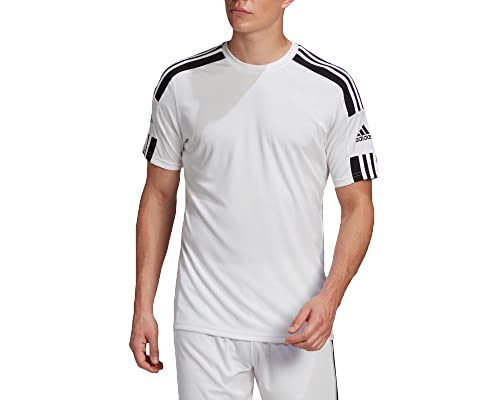 adidas Herren T-Shirt Squadra 21 Jersey, White / Black, M von adidas