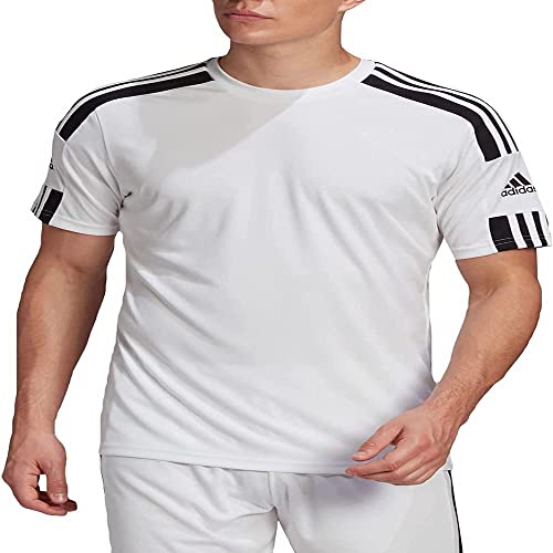 adidas Herren Squadra 21 Jersey, White / Black, S adidas Herren Squadra 21 Jersey, White / Black, S von adidas