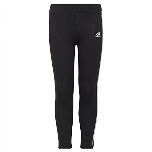 adidas Mädchen Lk 3s Tight Leggings, Black/White, 6-7 Jahre EU von adidas