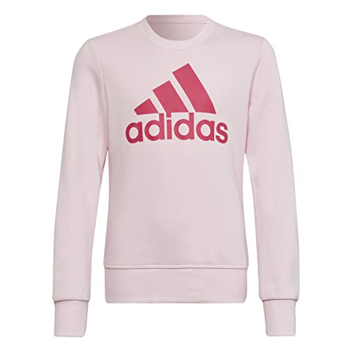 Adidas Girls Sweatshirt (Long Sleeve) G Bl SWT, Clear Pink/Team Real Magenta, HM8709, 164 von adidas