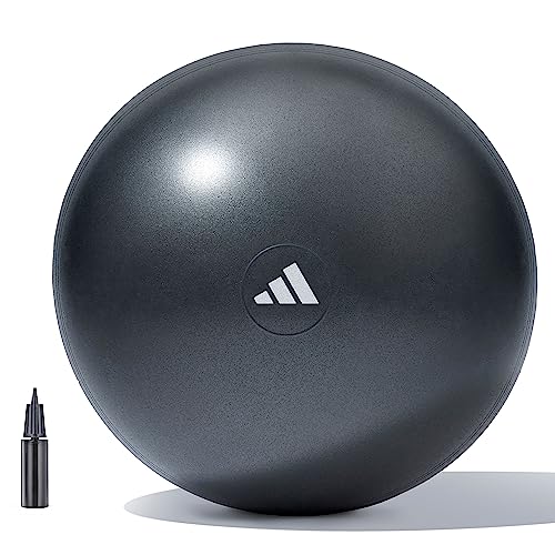 adidas Gymnastikball, Trainingsball, Sitzball inklusive Luftpumpe - Schwarz, 75cm adidas Gymnastikball, Trainingsball, Sitzball inklusive Luftpumpe - Schwarz, 75cm von adidas