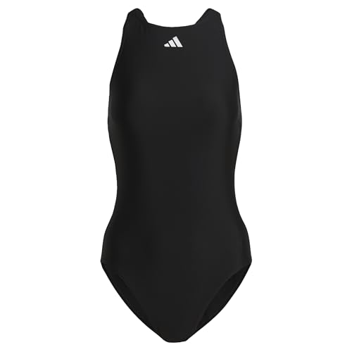 Adidas HR6474 SOLID Tape Suit Swimsuit Damen Black/White Größe 36 von adidas