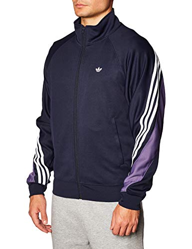 adidas Herren 3-Stripe Wrap Trainingsjacke, Legend Ink/White, L von adidas