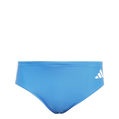 adidas Herren 3 Stripes Swim Trunks, Bright Royal/White, S von adidas