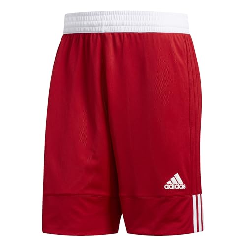 adidas Herren 3G Speed Reversible Shorts, Power Red/White, S adidas Herren 3G Speed Reversible Shorts, Power Red/White, S von adidas