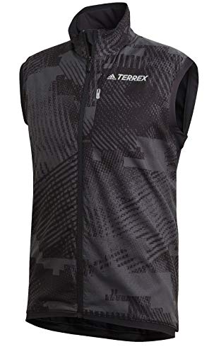 adidas Herren AGR XC AThl Weste, Black, M adidas Herren AGR XC AThl Weste, Black, M von adidas