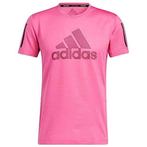 adidas Herren Aero Warri Tee T-Shirt, Rosa, S von adidas