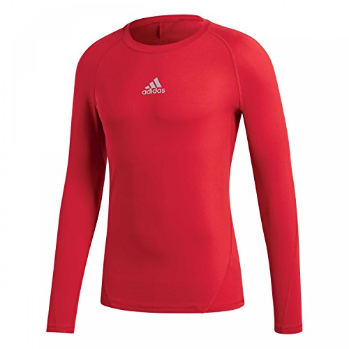 adidas Herren Alphaskin Sport Longsleeve Trainingsshirt, Power Red, XL von adidas