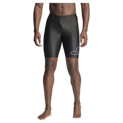 adidas Men's Big Bars Swim Jammers Badehose, Black, 38 von adidas