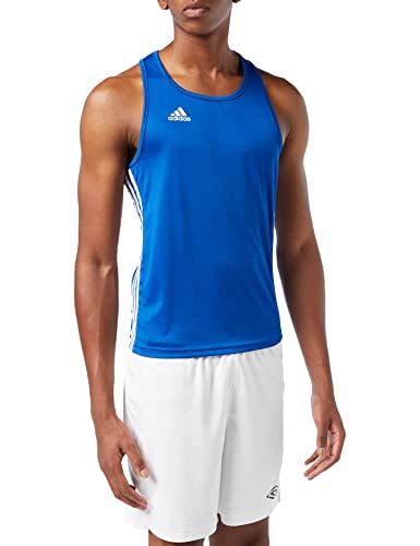adidas Herren Basispons Herren Base Punch Unterhemd Blau Größe M, Blau, M EU adidas Herren Basispons Herren Base Punch Unterhemd Blau Größe M, Blau, M EU von adidas