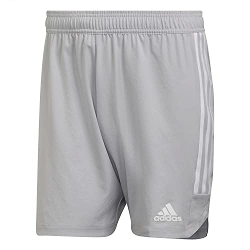 Adidas Herren CONDIVO22 Fußball-Shorts, Teamlicht Grau/Weiß, S von adidas