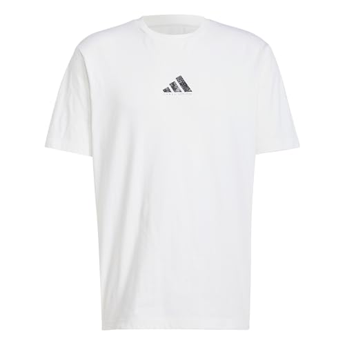 adidas Herren Codes Photoreal Graphic Tee, White, L adidas Herren Codes Photoreal Graphic Tee, White, L von adidas