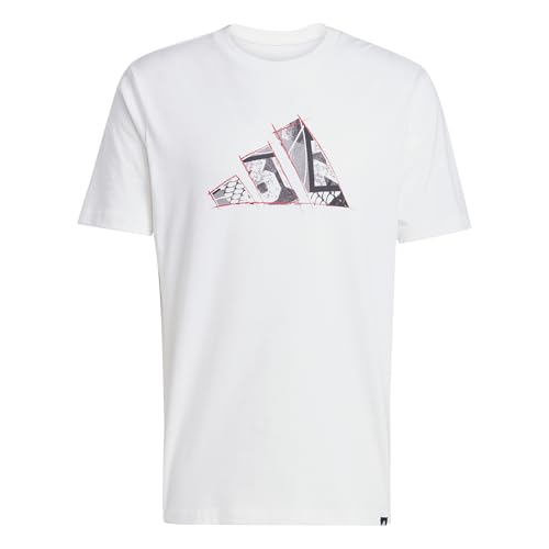 adidas Herren Codes Photoreal Logo Graphic T-Shirt, White, 3XL adidas Herren Codes Photoreal Logo Graphic T-Shirt, White, 3XL von adidas