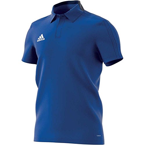 adidas Herren Condivo 18 Poloshirt, Bold Blue/Dark Blue/White, S adidas Herren Condivo 18 Poloshirt, Bold Blue/Dark Blue/White, S von adidas