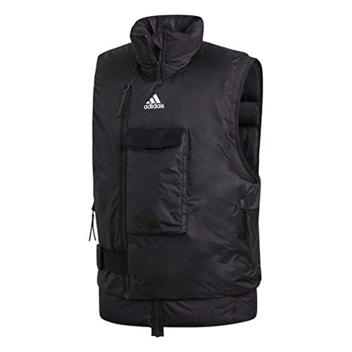 adidas Herren Down C.R. Weste, Black, L von adidas