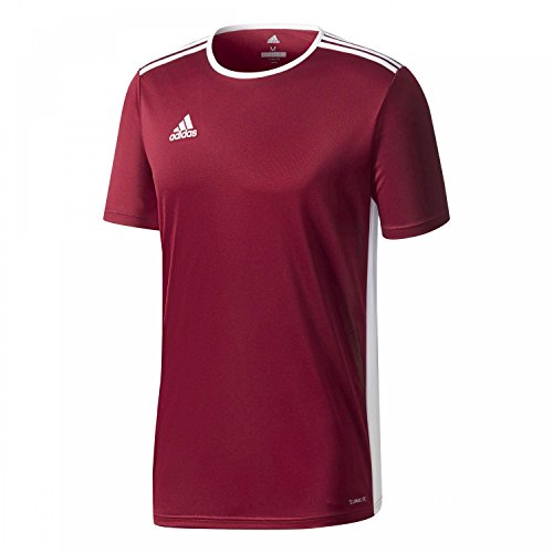 adidas Herren Entrada 18 Trikot, Maroon/White, S adidas Herren Entrada 18 Trikot, Maroon/White, S von adidas