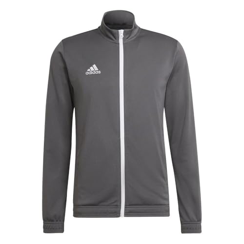 adidas Herren Entrada 22 HOODED TRACK TOP, Tegrfo, XS EU von adidas