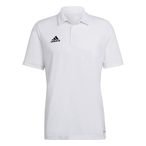 adidas Herren Entrada 22 Polo Shirt, White, L Tall adidas Herren Entrada 22 Polo Shirt, White, L Tall von adidas