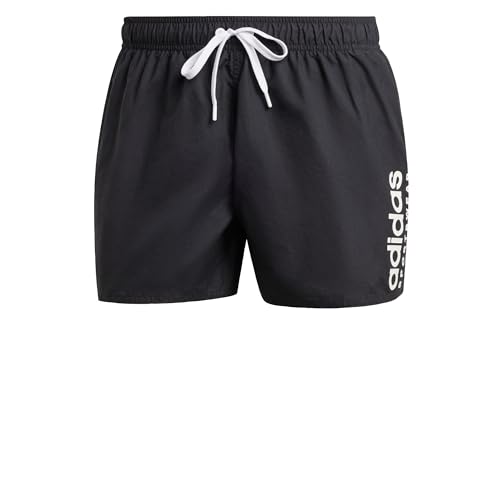 adidas Herren Essentials Logo CLX Shorts, Black/White, XS von adidas