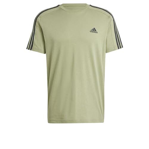 adidas Herren Essentials Single Jersey 3-Streifen T-Shirt, S von adidas