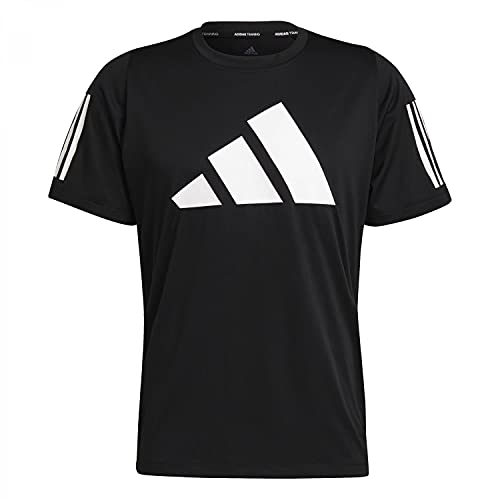 adidas Herren Fl 3 Bar Tee T Shirt, Schwarz, XXL EU von adidas